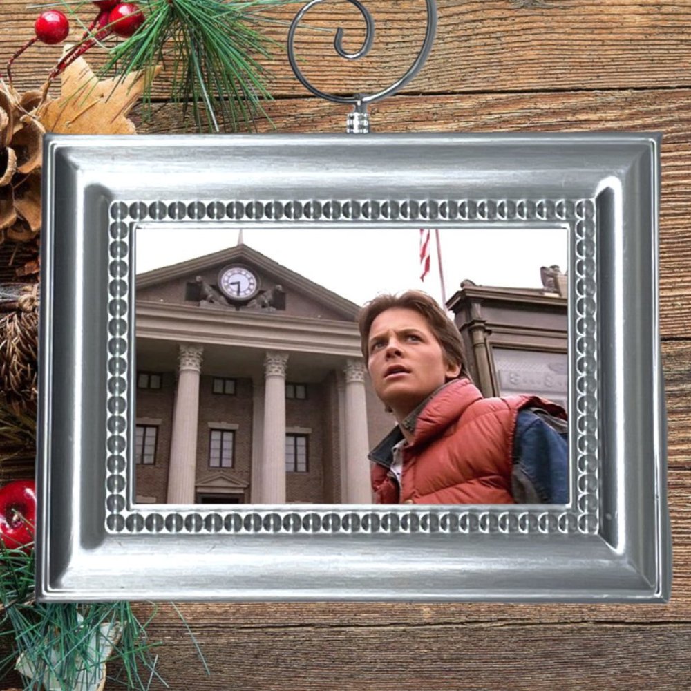 Back To The Future Retro Nostalgic Movie Memorabilia Christmas Tree Ornament